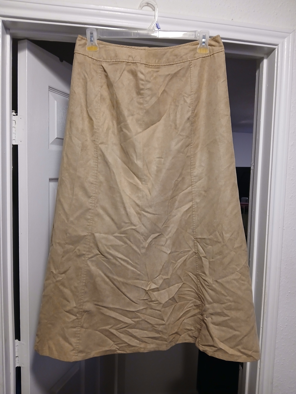 Liz Claiborne Liz Sport Classic A-Line Beige Skirt